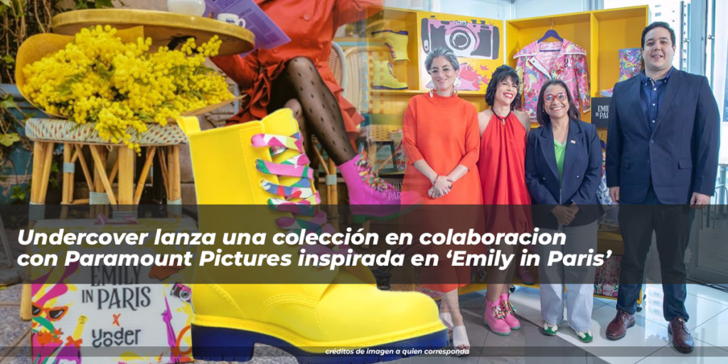 Undercover lanza una colección inspirada en ‘Emily in Paris’